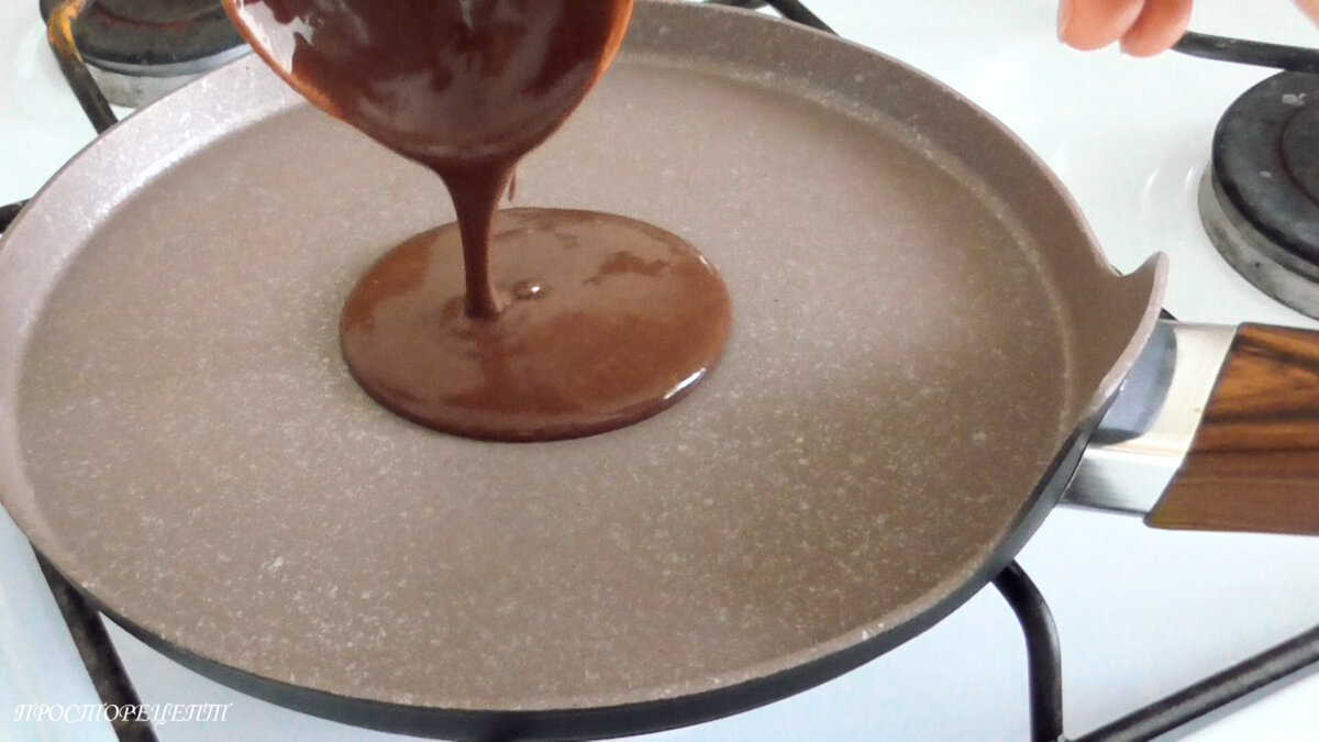 А вы когда-нибудь пробовали Такие Шоколадные блинчики с кремом?!Рецепт с фото и видео