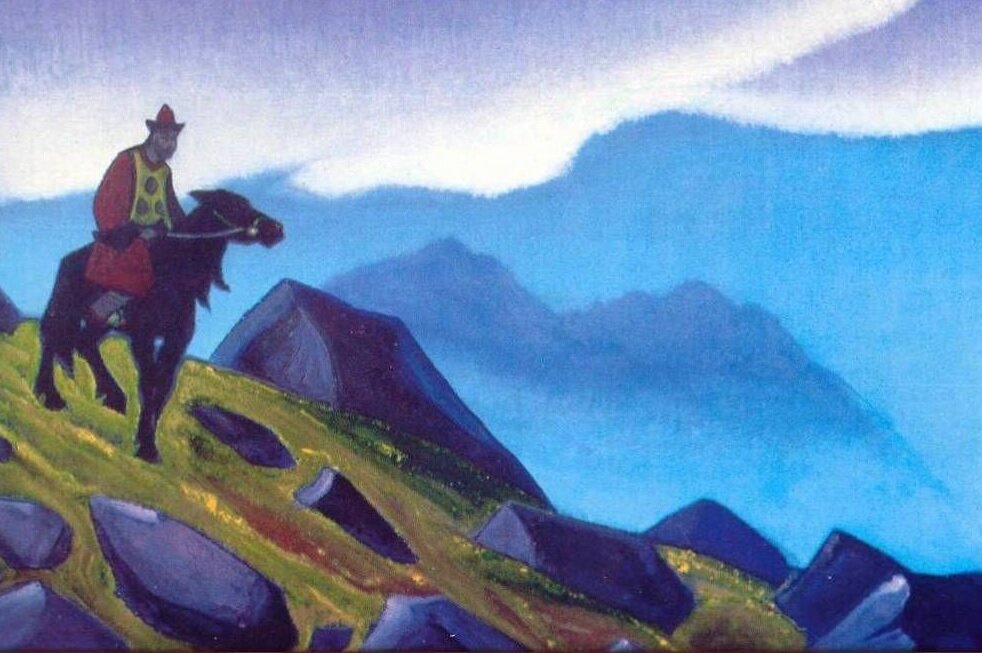 Н. Рерих "Чингисхан"