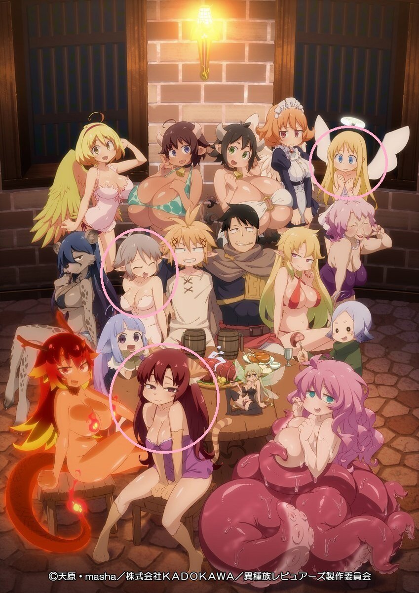 Это еще не все лица и прелести анимЭ)