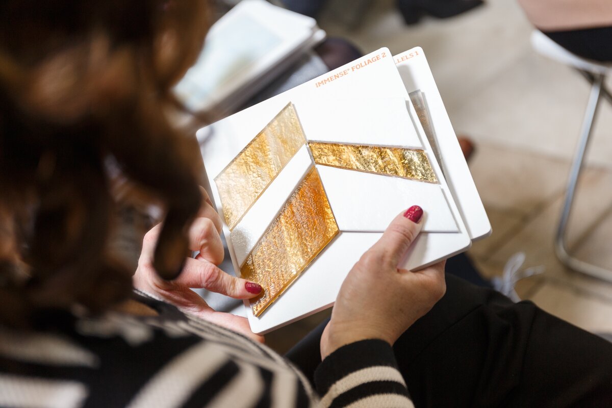 Современная мозаика - это не только привычные квадраты