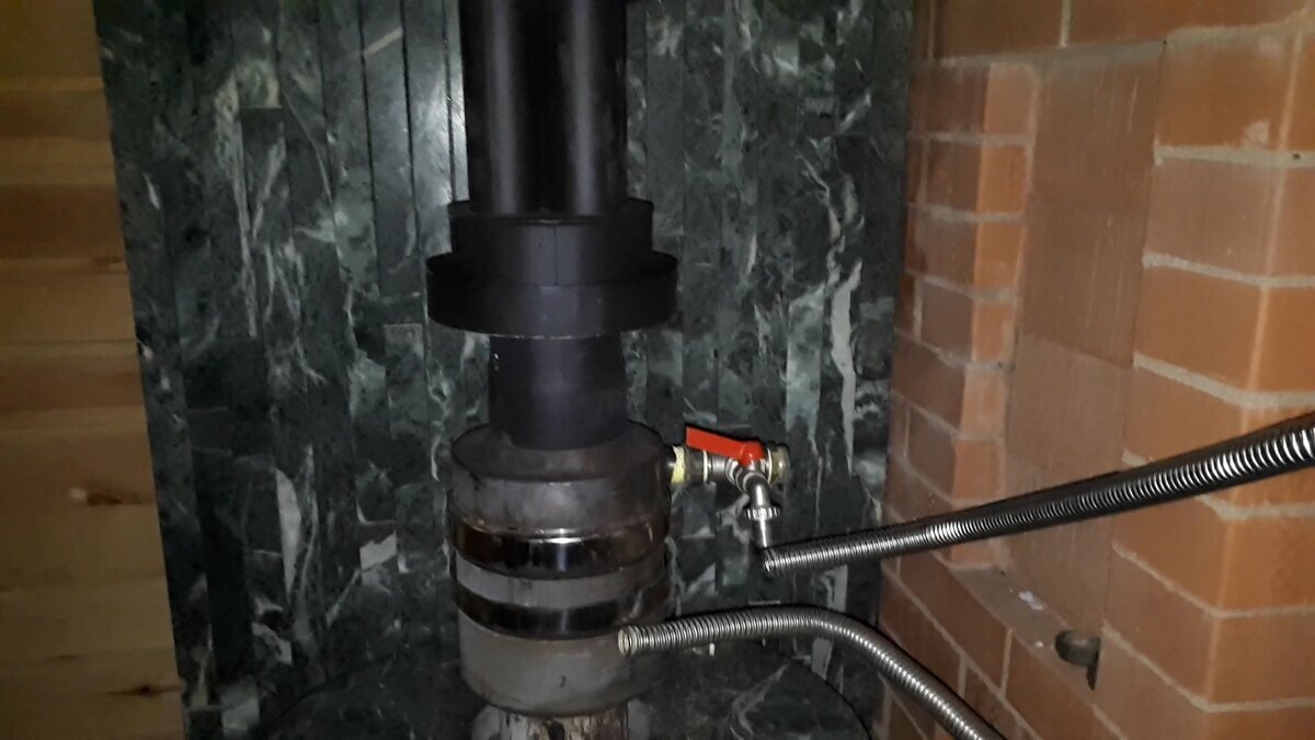 Новые комплектующие печи, о которых уже рассказывал в статье про систему нагрева воды и бани