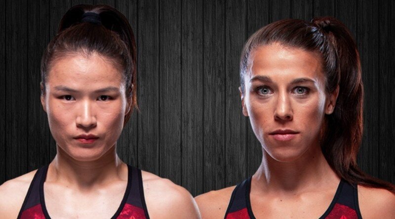 Вейли Чжан и Йоанна Енджейчик до поединка.