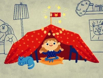 1) построить всей семьёй крепость из подушек, стульев, одеял и пледов.