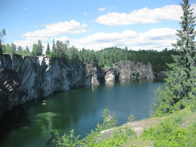 Wo befindet sich diese Naturschönheit?  