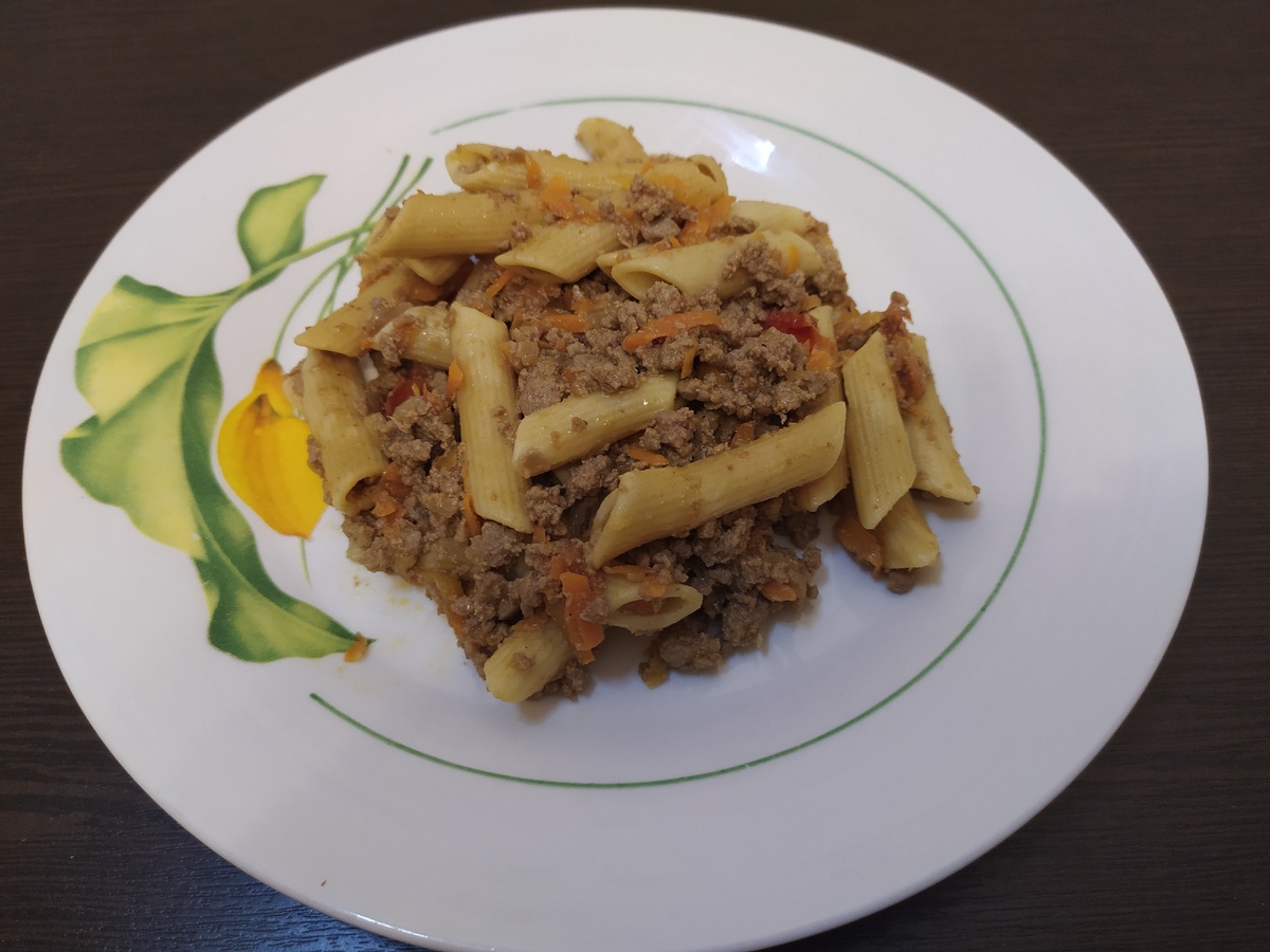 Макароны по-флотски