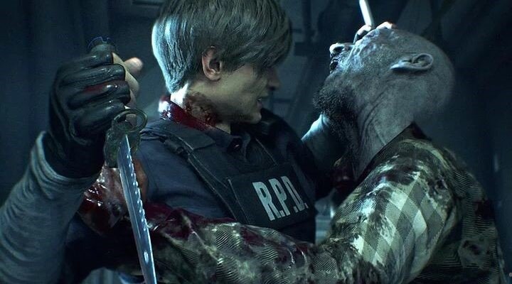 фрагмент из серии игр Resident Evil