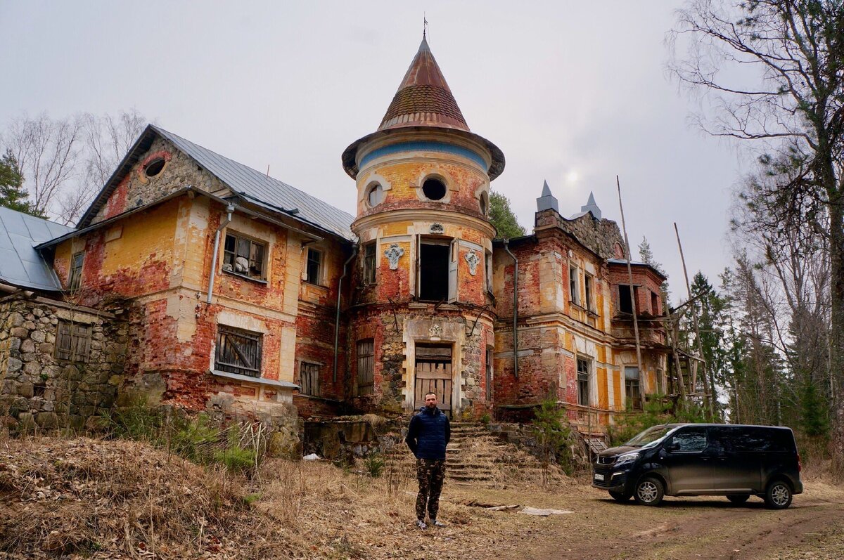 Заброшенные усадьбы подмосковья карта