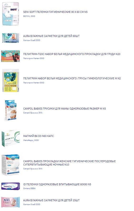 Вот часть того, что я купила при сборах