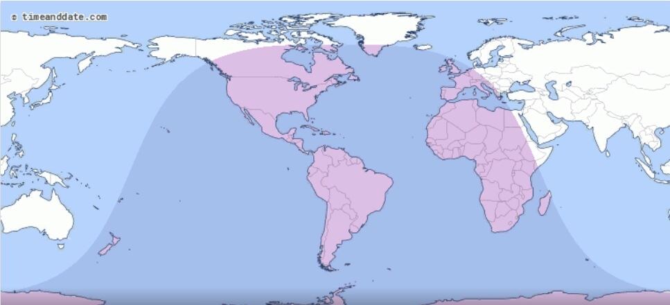 Лунное затмение 5 июля 2020 г.
