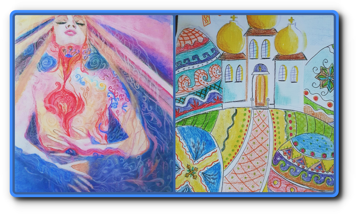 Иногда я срисовываю. Если хочешь, могу тебе что-нибудь эзотерическое нарисовать. Только не яблоки с кувшинами...