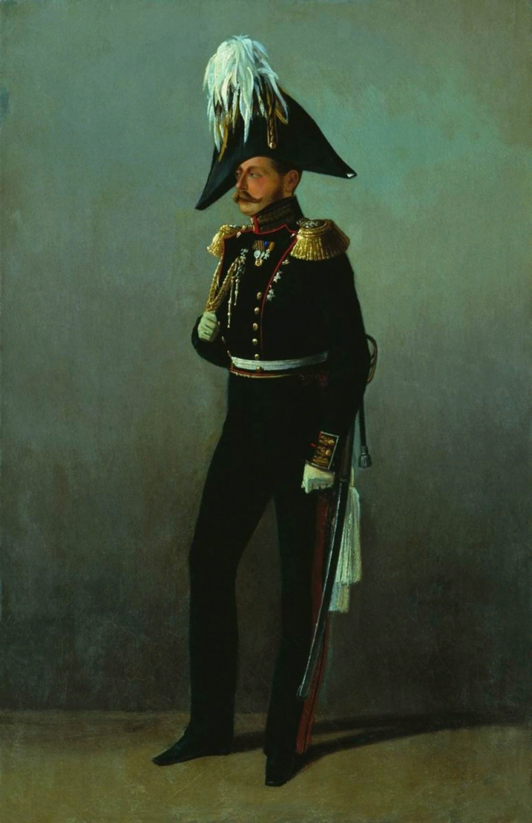 Зауервейд. Портрет великого князя Михаила Павловича (умер в 1849), генерал-фельдцейхмейстера