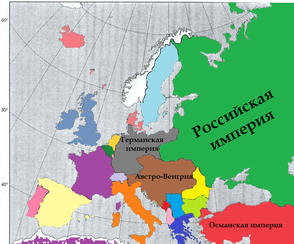 Какие империи распались