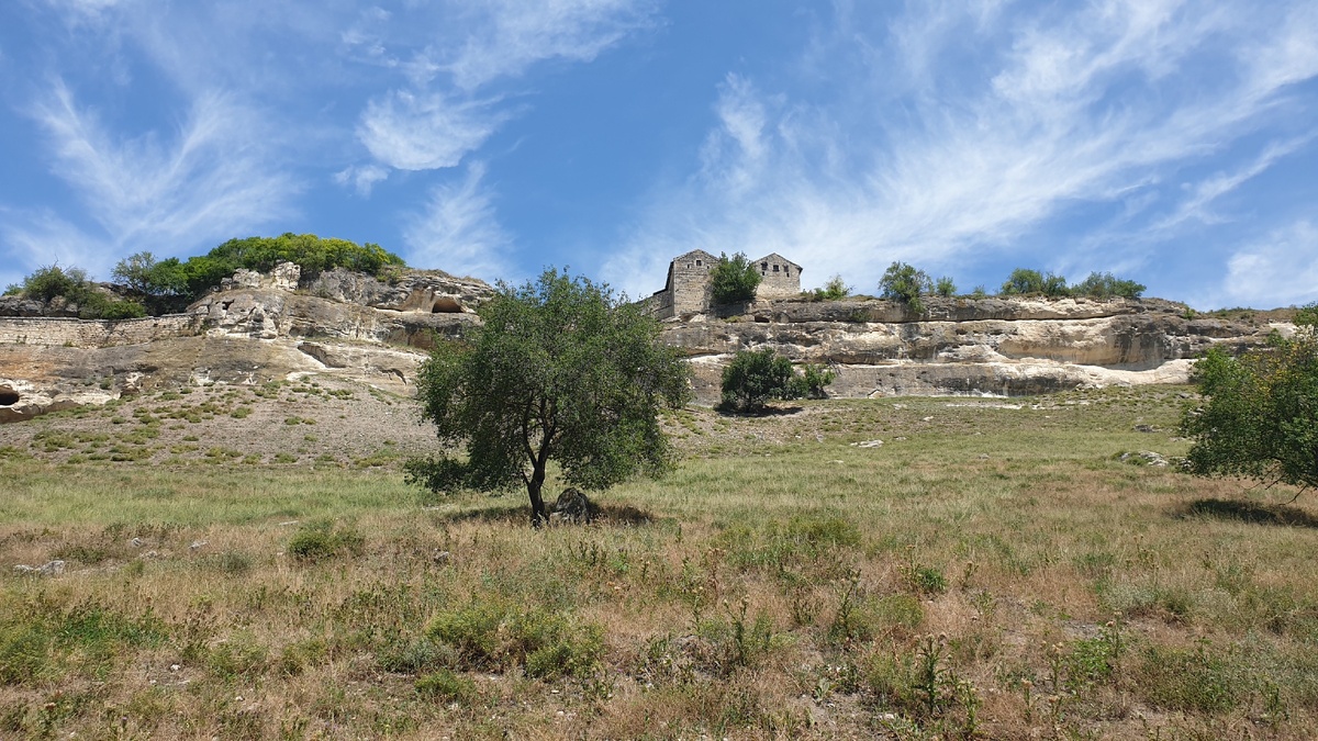 Вид на крепостные стены