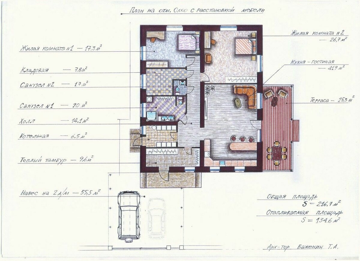 5 дизайн-проектов домов большой площади