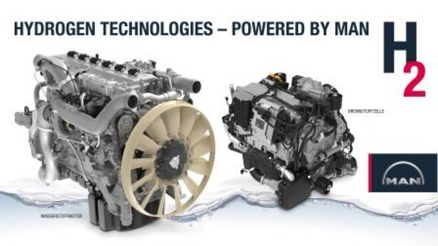 MAN начинает разработку грузовиков на водородных технологиях