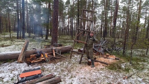 Как сделать строительные леса из дерева своими руками