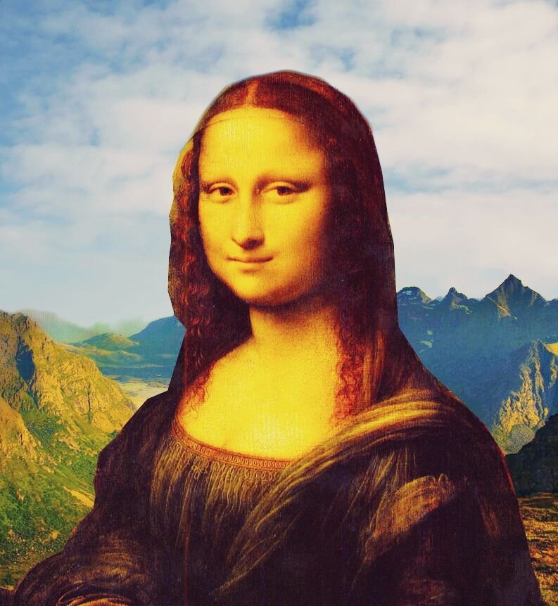 Леонардо да Винчи "Портрет госпожи Моны  Лизы дель Джокондо"