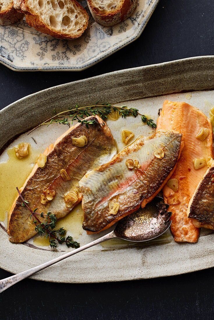 Fireplace Trout by NYT