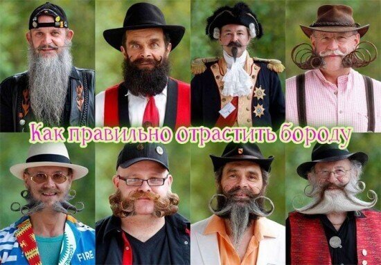 Как правильно отрастить бороду