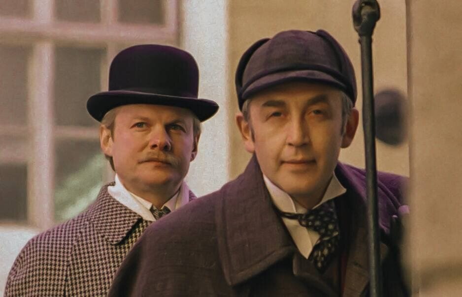 Кадр из сериала «Приключения Шерлока Холмса и доктора Ватсона»