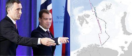 Какой дружбы ожидал Медведев Д.А. от норвежцев, подарив им просто так, огромную территорию.0