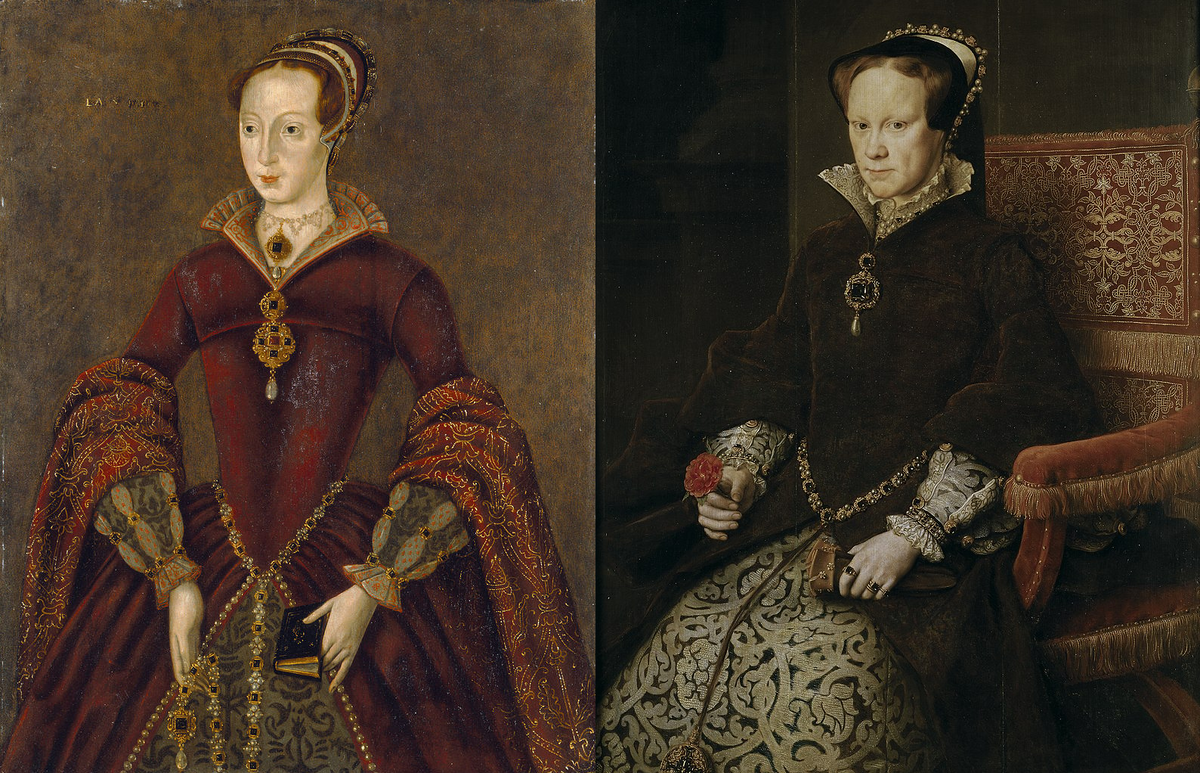 Джейн Грей и Мария Тюдор