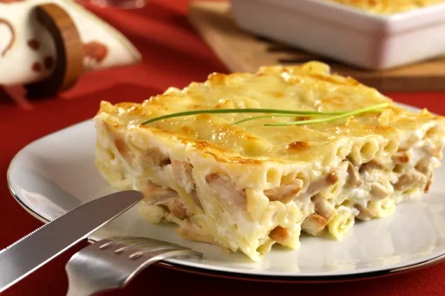 Запеканка из макарон 