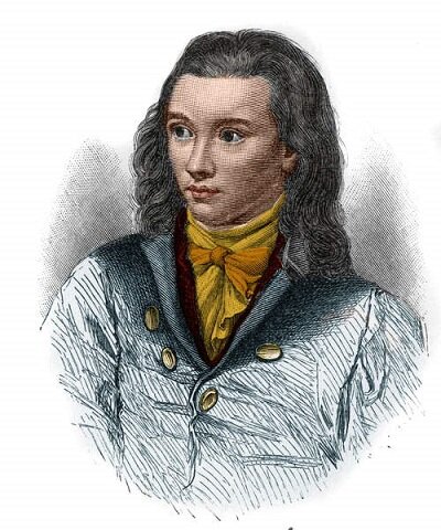 Немецкий поэт и писатель Новалис (барон Георг Фридрих Харденберг) (фото из Яндекс Картинки)