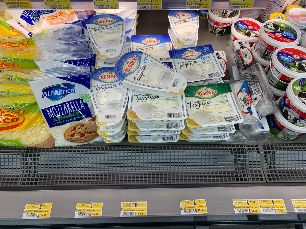 Творог в Дубае – недешевое удовольствие