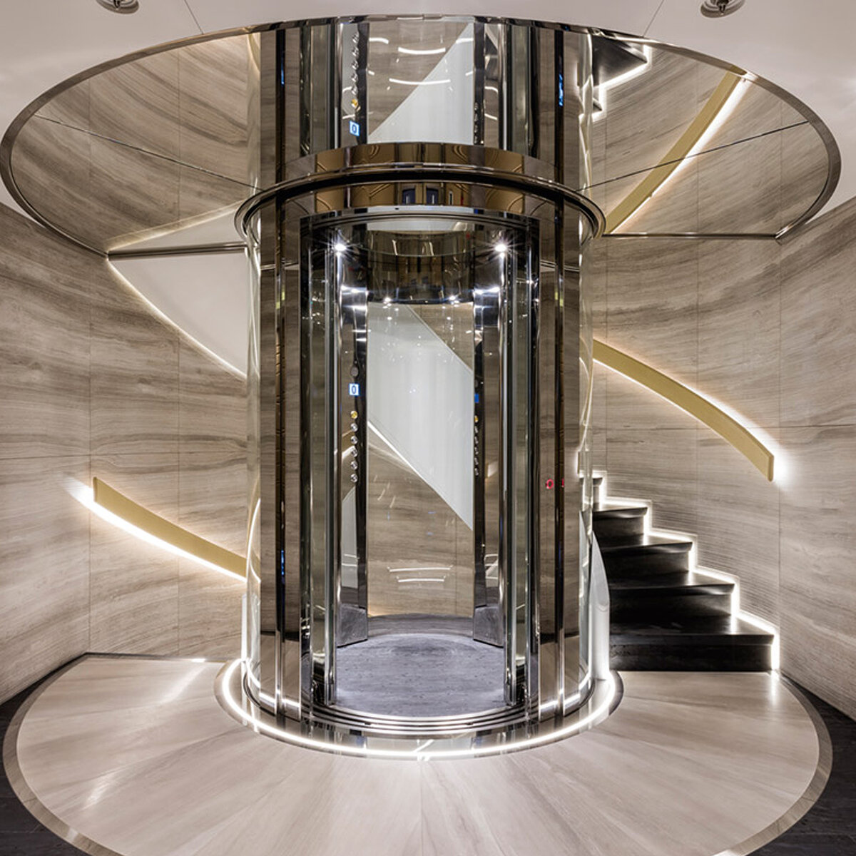 Стильный эксклюзивный дизайн лифта - вот что делает Ваш интерьер уникальным!