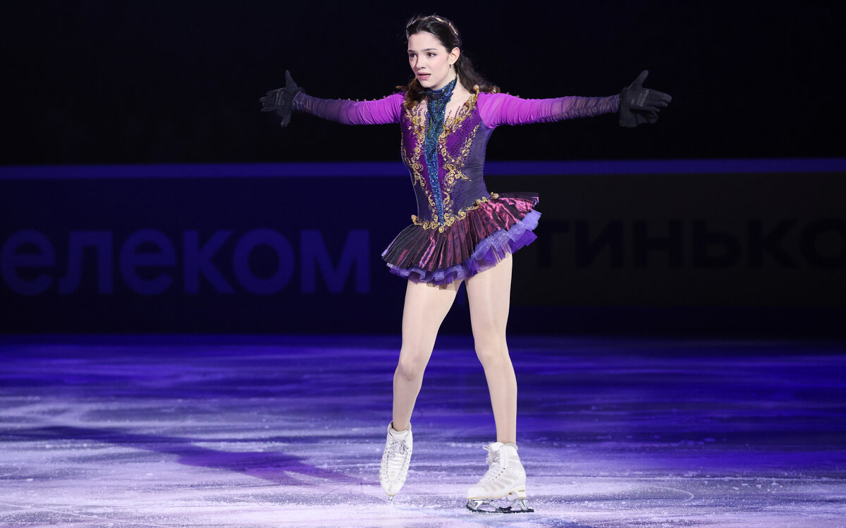 Евгения Медведева, скорее всего, уже карьеру завершила, просто не объявила об этом. Фото взято из интернета.