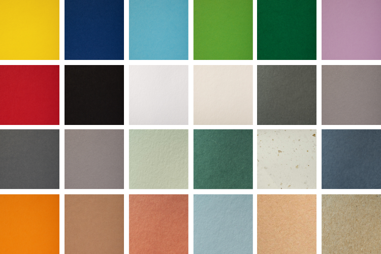 Под знаком "ECO PAPER" реализуются дизайнерские бумаги 12 линеек и 55 оттенков.