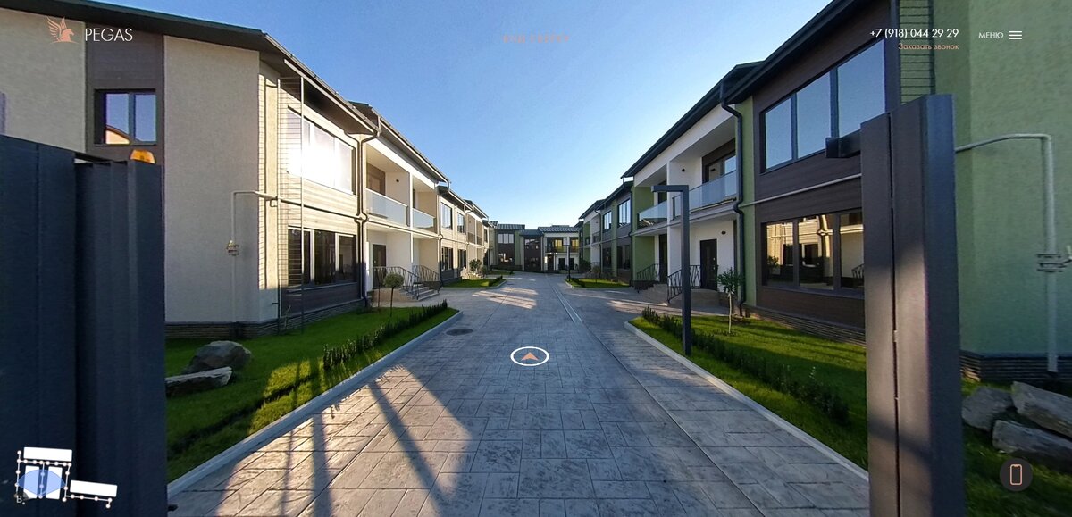 Наглядный пример 3D Тура в разработанном нами сайте смотрите по ссылке