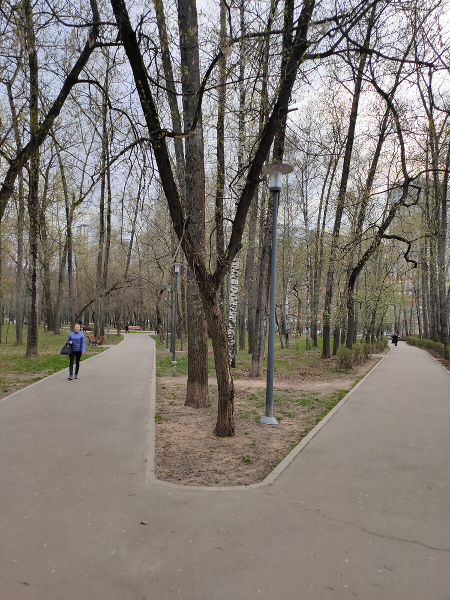 Парк "Вагоноремонт" на севере Москвы. Фото автора - Артюхов Д.