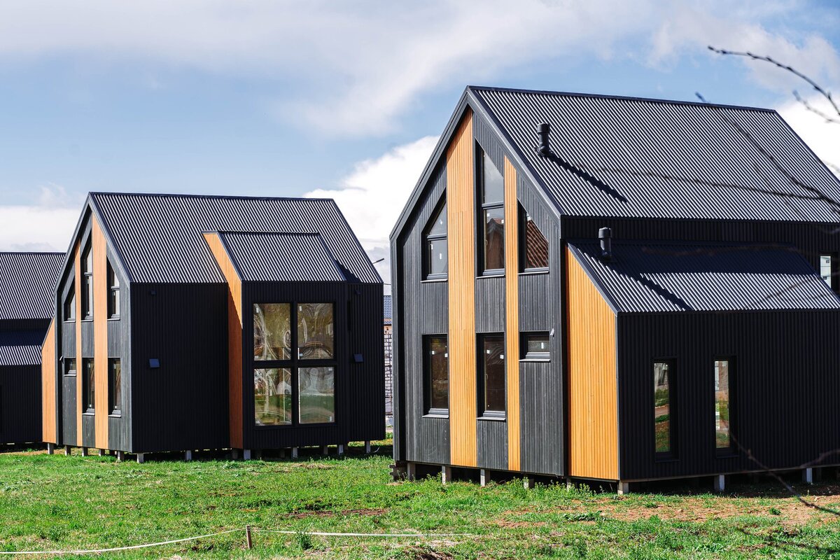 Барнхаусы в коттеджном поселке Жюльверн