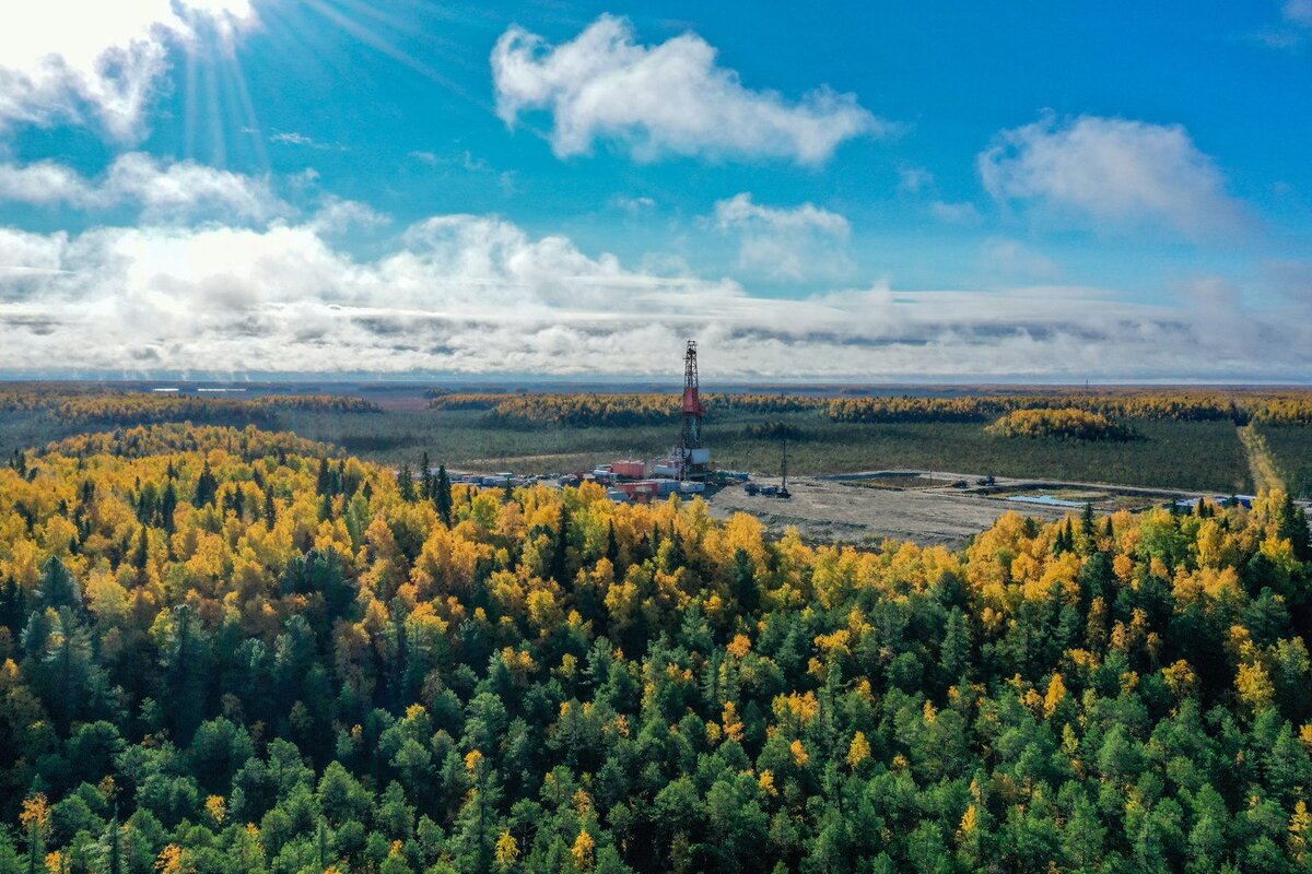 пресс-служба «Газпром нефти»📷Буровая на месторождении в Ханты-Мансийском автономном округе — Югре