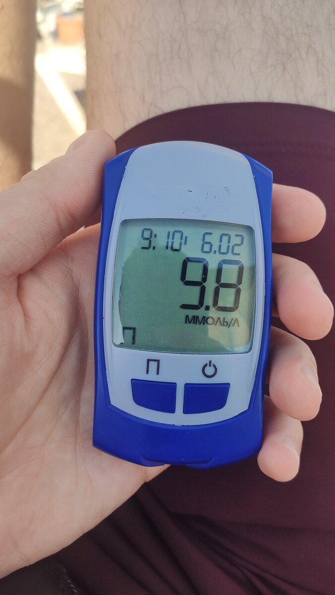 Сахар выше 9 ммоль/л причиняет вред организму