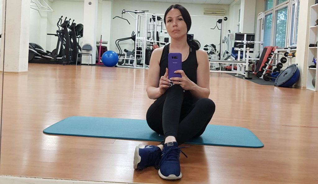Автор фитнес блога Елена, изображение автора
