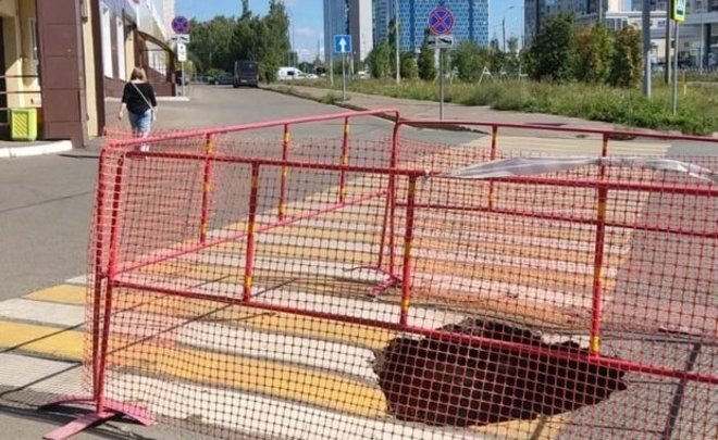 Фото: предоставлено realnoevremya.ru жителями ул. Дубравной 