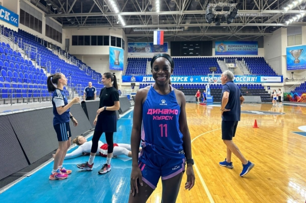   В курское «Динамо» пришла нигерийская баскетболистка
