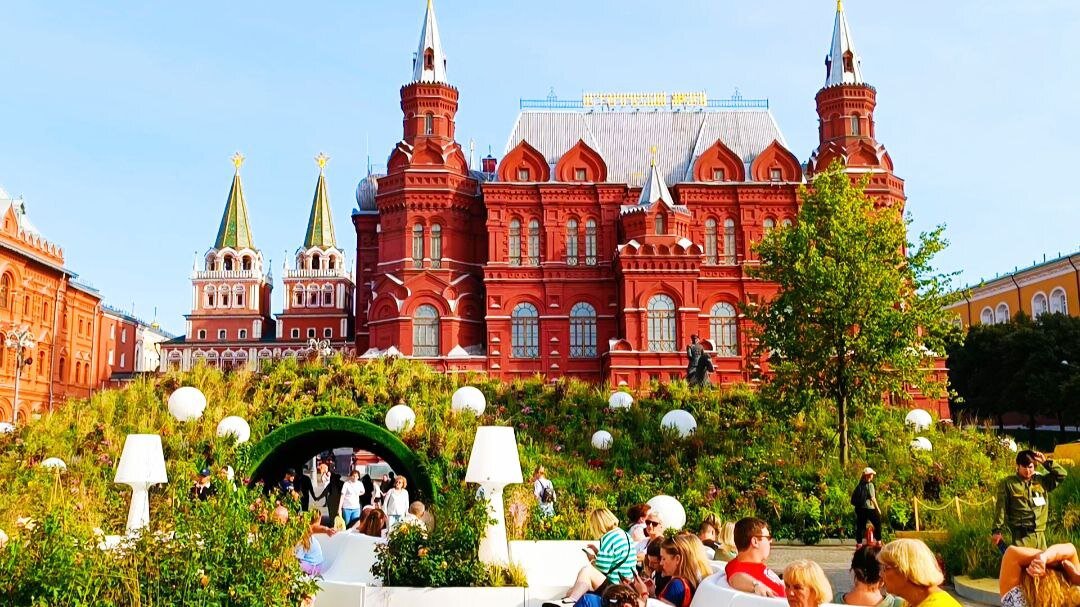 Фестиваль Цветочный Джем Центр Москвы