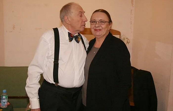Наталья Тенякова и Сергей Юрский. / Фото: www.wday.ru