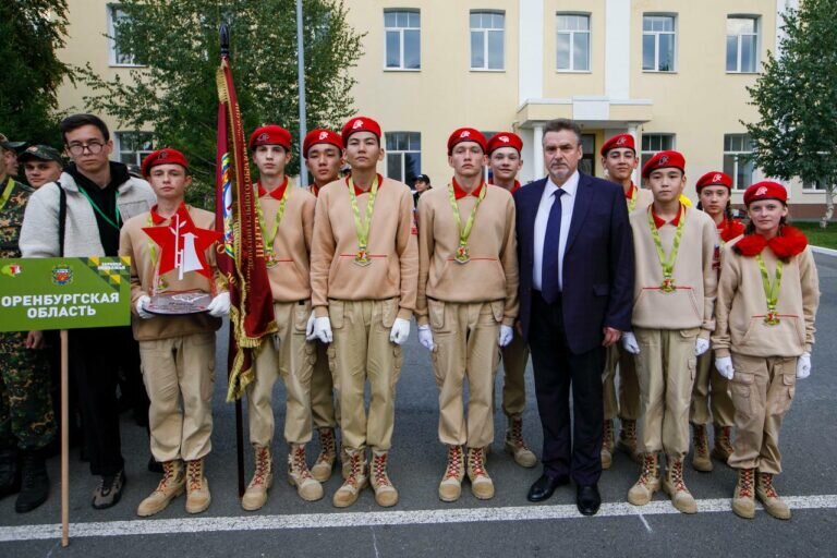    Команда Оренбургской области заняла второе место в «Зарнице Поволжья» Кристина Просвиркина