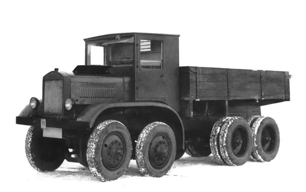 Созданный в единственном экземпляре советский грузовик ЯГ-12