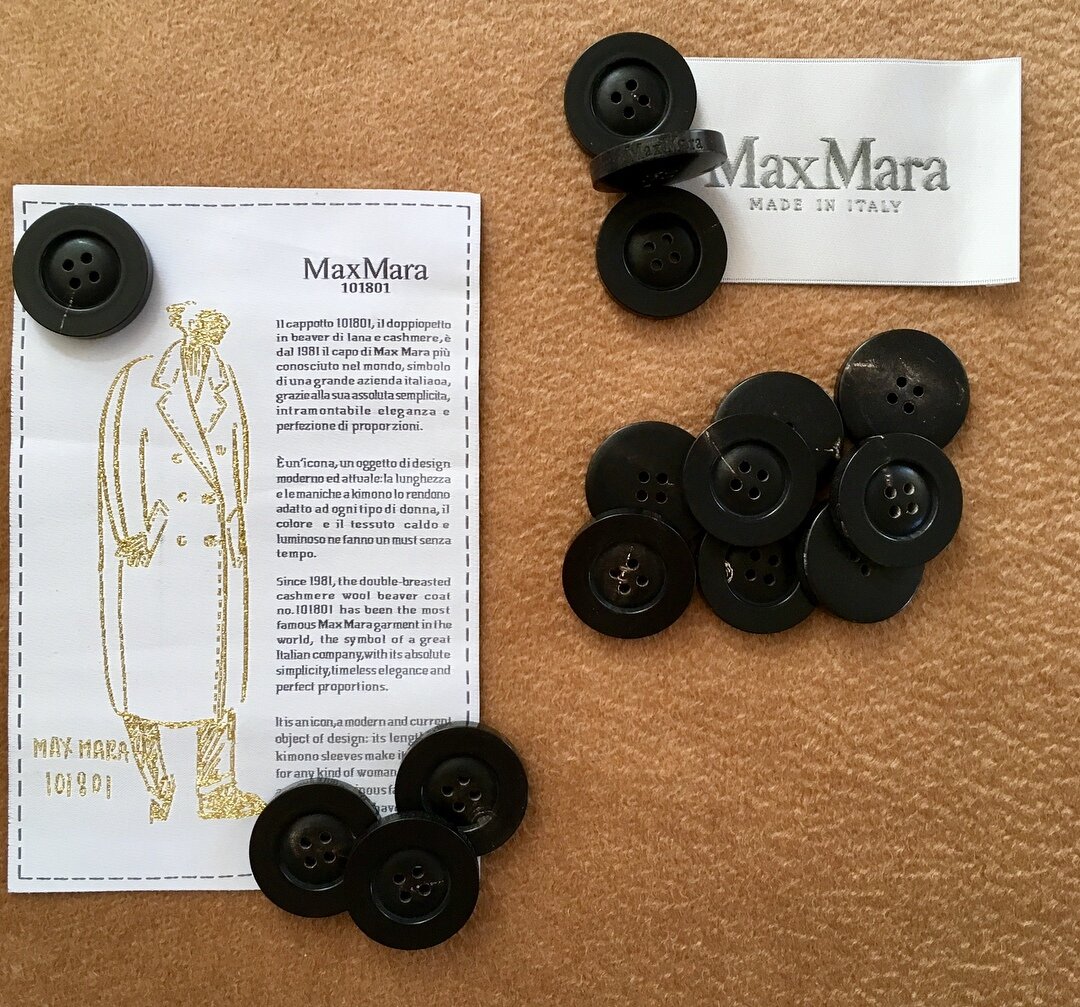 Страничка с фотографией товара в интернет магазине - ткань, бренд, фурнитура. 