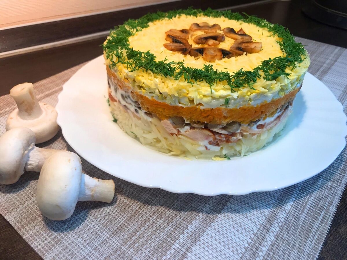Салат Олеся рецепт с фото