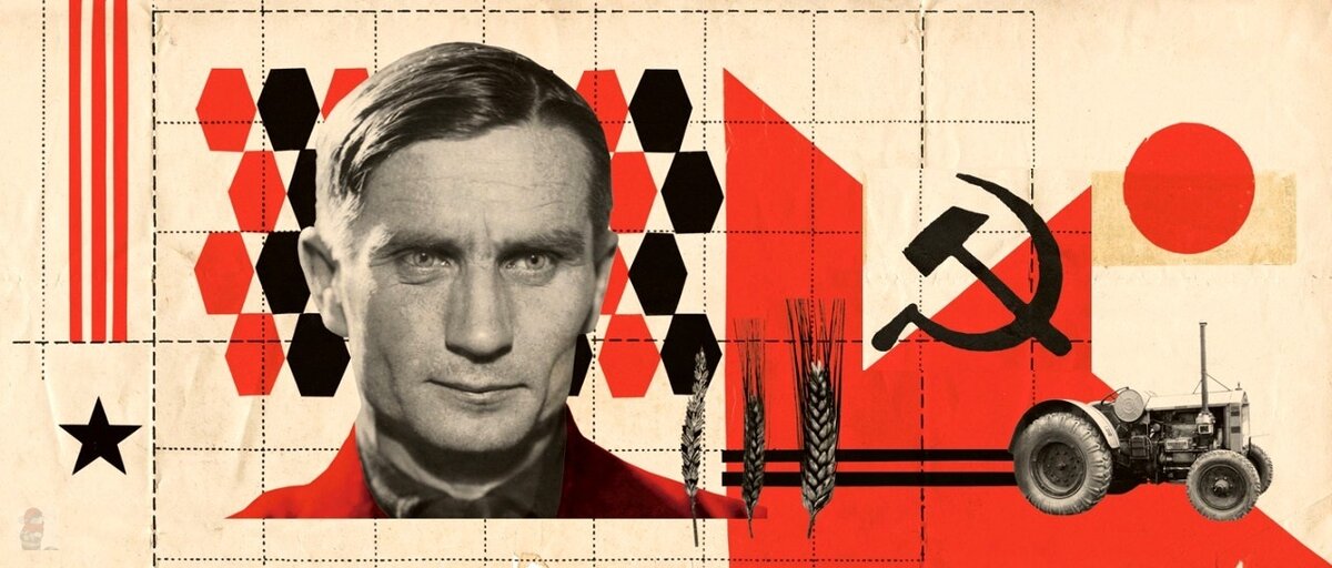 На картинке изображен: Лысенко Трофим Денисович 