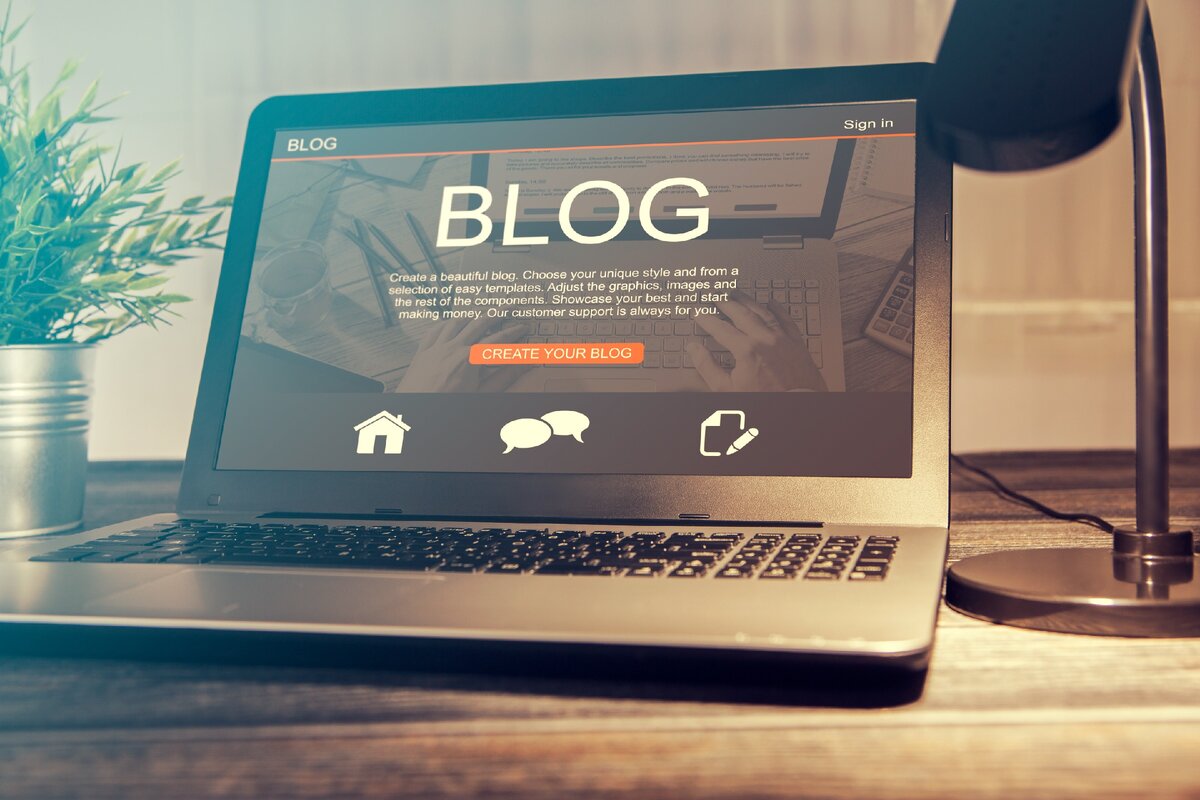 Create a blog