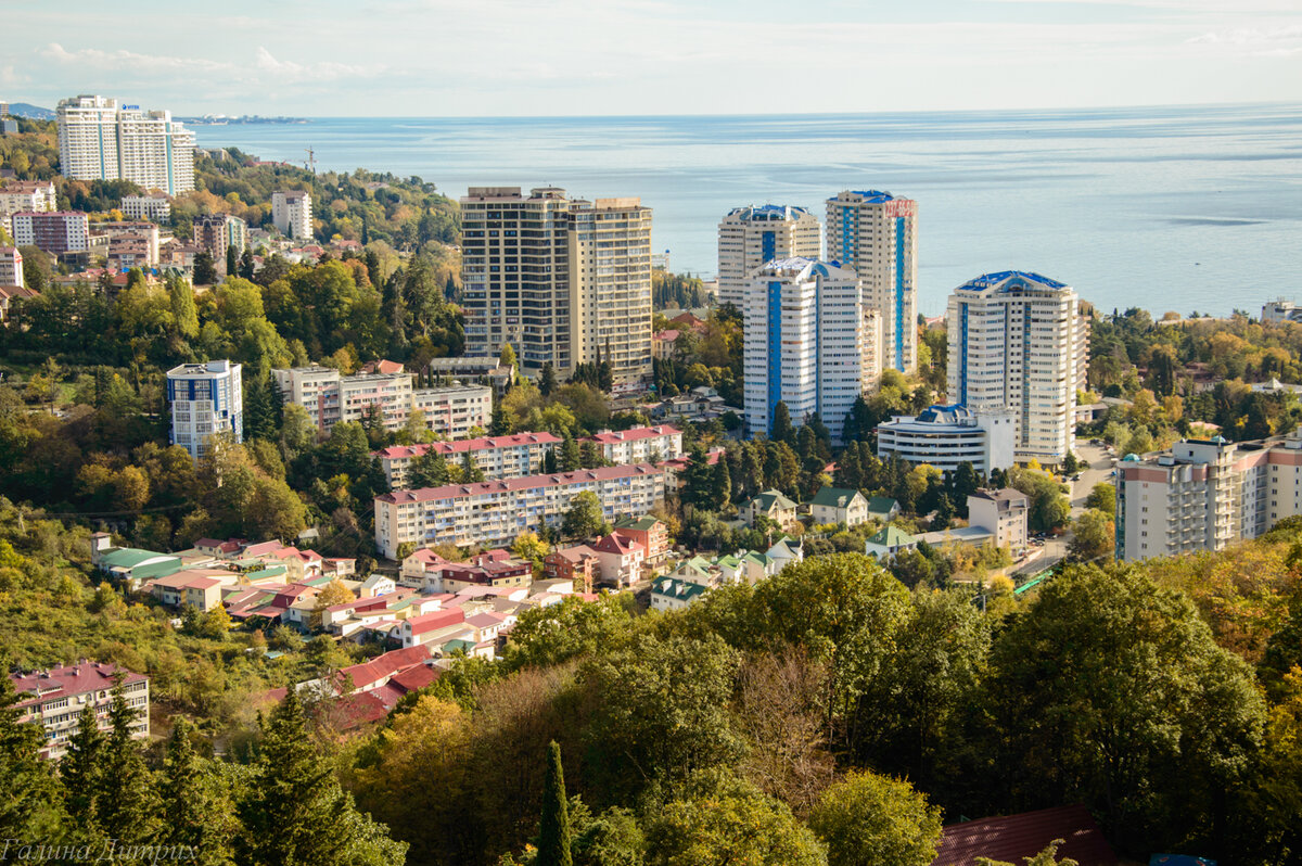 Климат города Сочи