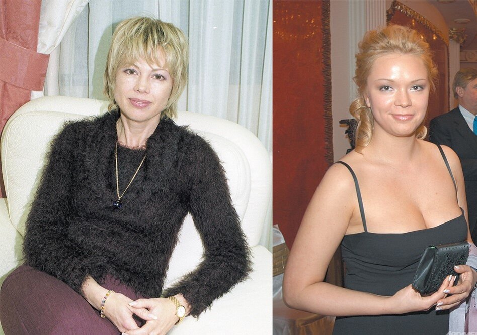 Дочь и внучка М. С. Горбачева. Фото  с сайта АиФ - открытого бесплатного источника в Интернете.